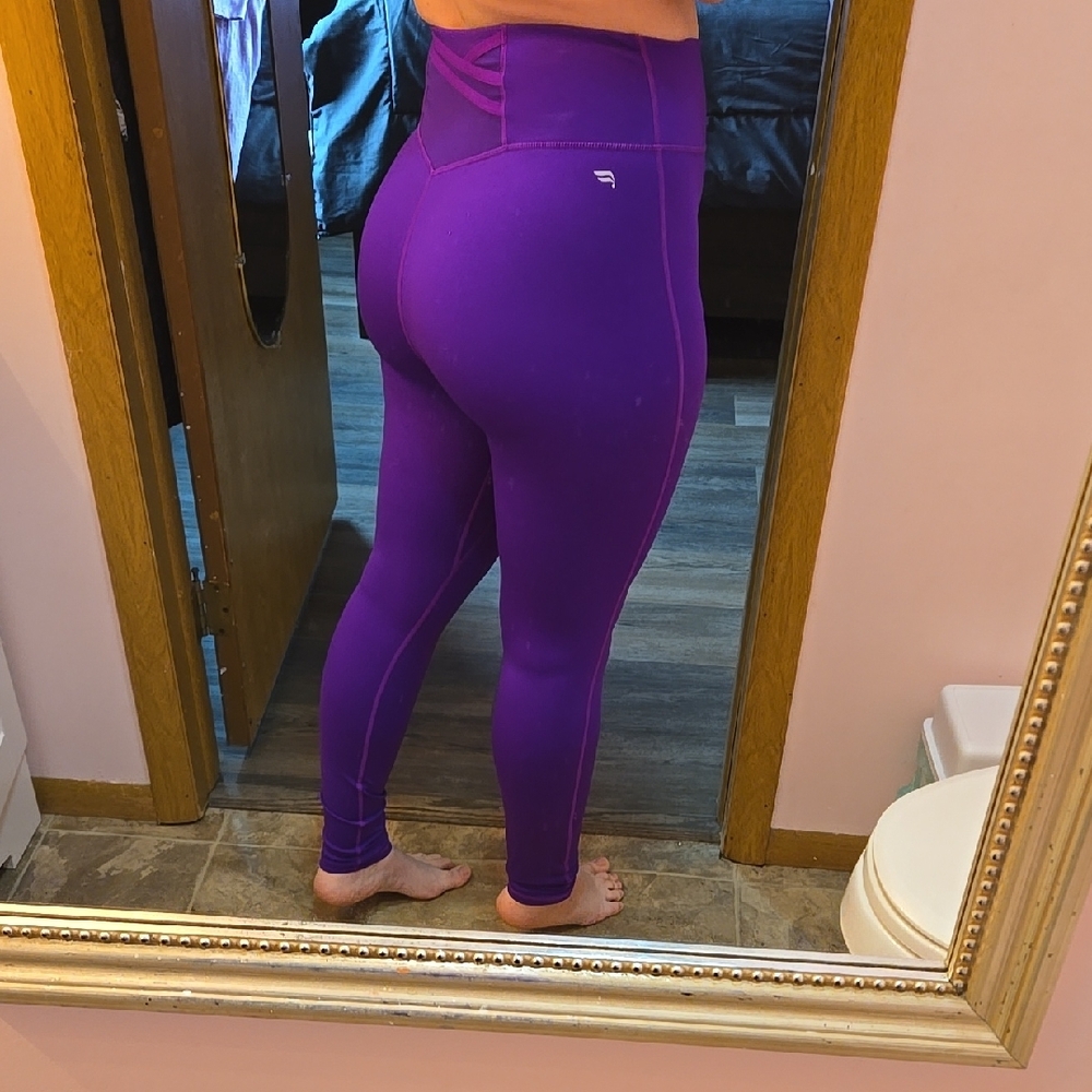Fabletica Purple High-Waisted Leggings